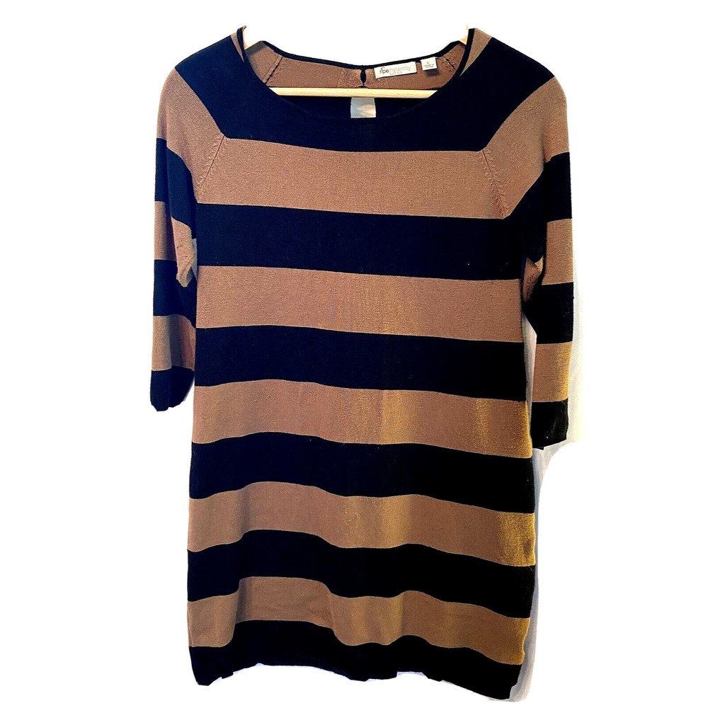 Ripe maternity‎ black and tan sweater size Large pullover